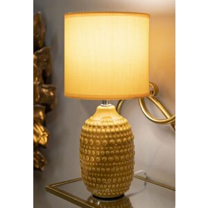 Mauro Ferretti Noční lampa Body E14 Ø 15x30,5 cm ocher