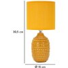 Mauro Ferretti Noční lampa Body E14 Ø 15x30,5 cm ocher