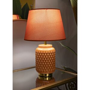 Mauro Ferretti stolní lampa hranatá E27 Ø 28x44 cm oranžová