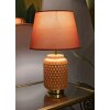 Mauro Ferretti stolní lampa hranatá E27 Ø 28x44 cm oranžová