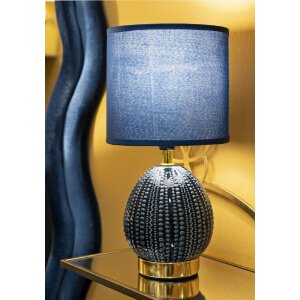 Mauro Ferretti stolní lampa Flavi E14 Ø 15x30,5 cm modrá