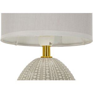 Mauro Ferretti stolní lampa Flavi E14 Ø 15x30,5 cm šedá