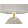 Mauro Ferretti stolní lampa Flavi E14 Ø 15x30,5 cm šedá