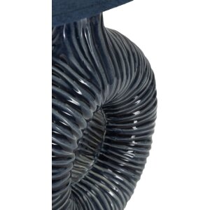 Mauro Ferretti stolní lampa Seta E14 28,5x15x43 cm modrá