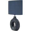Mauro Ferretti stolní lampa Seta E14 28,5x15x43 cm modrá