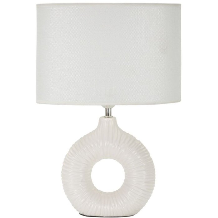 Mauro Ferretti stolní lampa Seta E14 28,5x15x43 cm bílá