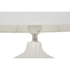 Mauro Ferretti stolní lampa Seta E14 28,5x15x43 cm bílá