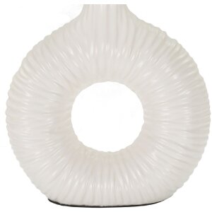 Mauro Ferretti stolní lampa Seta E14 28,5x15x43 cm bílá