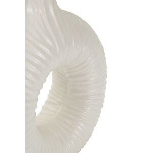 Mauro Ferretti stolní lampa Seta E14 28,5x15x43 cm bílá