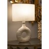 Mauro Ferretti stolní lampa Seta E14 28,5x15x43 cm bílá