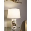 Mauro Ferretti stolní lampa Florida E27 Ø 30x43,5 cm bílá zlatá