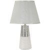 Mauro Ferretti stolní lampa Candela E27 25x41 cm bílá stříbrná