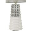 Mauro Ferretti stolní lampa Candela E27 25x41 cm bílá stříbrná