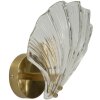 Mauro Ferretti Nástěnná lampa Shell E14 20x14x22 cm zlatá natur