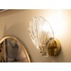 Mauro Ferretti Nástěnná lampa Shell E14 20x14x22 cm zlatá natur