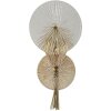 Mauro Ferretti nástěnná lampa Východ Slunce E14 20x14x41 cm zlatá přírodní