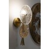 Mauro Ferretti nástěnná lampa Východ Slunce E14 20x14x41 cm zlatá přírodní