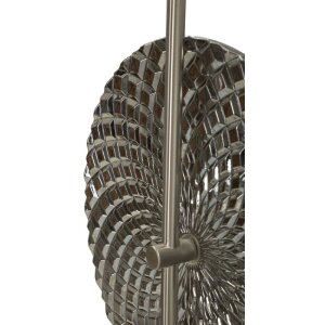 Mauro Ferretti Nástěnná lampa Stříbrná E14 28x15x54 cm