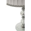 Mauro Ferretti stolní lampa Tolly E27 Ø 30x48 cm stříbrná
