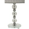 Mauro Ferretti stolní lampa Tolly E27 Ø 30x48 cm stříbrná