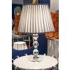 Mauro Ferretti stolní lampa Tolly E27 Ø 30x48 cm stříbrná