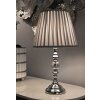 Mauro Ferretti stolní lampa Tilly E27 Ø 25x46 cm stříbrná