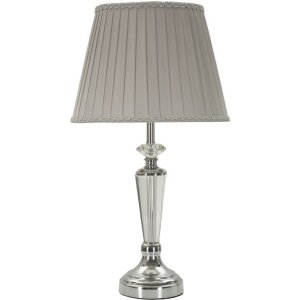 Mauro Ferretti stolní lampa stříbrná...