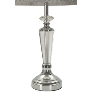 Mauro Ferretti stolní lampa stříbrná...