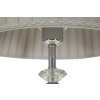 Mauro Ferretti stolní lampa stříbrná E27 Ø 30x56 cm
