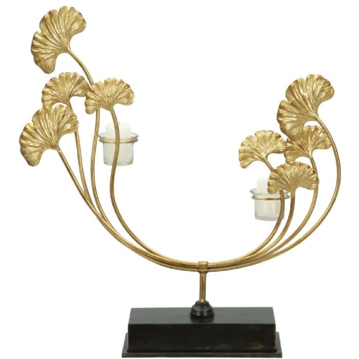 Mauro Ferretti Svícen Iris 50x12x55 cm zlatá černá