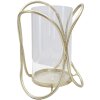 Svíčka Mauro Ferretti Glóx s/p 16 cm × výška 21,5 cm, pozlacená