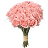 Clayre & Eef Rose Bouquet Umělé růžové 24 květin 20x16x30 cm
