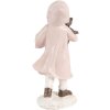 Clayre & Eef 6PR5727 Vánoční figurka dítěte růžová 12cm venkovský styl polyresin