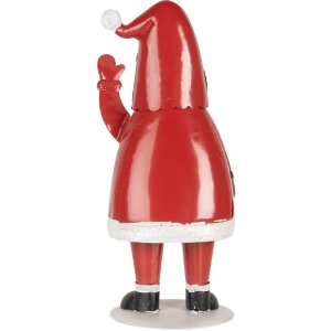 Clayre & Eef 6Y5853 Schránka na dopisy Santa Claus červená bílá 16x14x35 cm