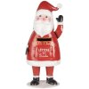 Clayre & Eef 6Y5853 Schránka na dopisy Santa Claus červená bílá 16x14x35 cm