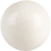 Clayre & Eef 66058 Klika na dveře keramická bílá Ø3cm šroub 4cm