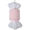 Clayre & Eef 66111P Přívěsek Candy Pink White 11x8x20 cm
