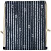 Juleeze JZBG0309 Batoh Blue White Nautical 34x43 cm Stahovací taška do tělocvičny
