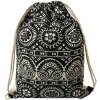 Juleeze JZBG0311 Batoh Boho Black-White 34x1x43 cm