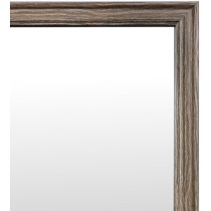 Clayre & Eef 62S326 Zrcadlo hnědé 34x2x44 cm venkovský styl MDF sklo