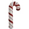 Clayre & Eef Dekorativní přívěsek Candy Cane White Red 8x3x20 cm