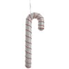 Clayre & Eef 66185 Přívěsek Candy Cane White Red 11x4x33 cm
