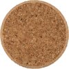 Clayre & Eef Skleněný zvonek Ø5x10cm Průhledný s korkovým dnem Deco