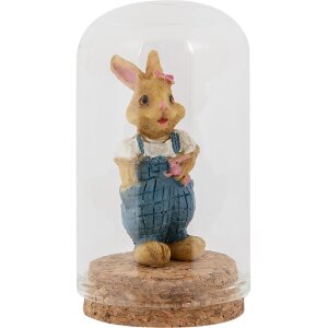 Clayre & Eef Skleněný zvonek Ø5x8cm...