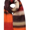 Juleeze JZSC0832CH Dámská šála hnědo oranžová 37x210 cm