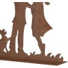 Clayre & Eef 6Y5781 Dekorace dětská kovová figurka ve venkovském stylu 21x5x31 cm