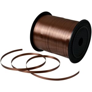 Clayre & Eef LI0146 Stužka hnědá 0.5 cm x 228 m