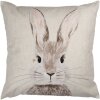 Clayre & Eef KT021.422 Povlak na polštář Bunny Beige 45x45 cm Country Style