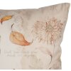 Clayre & Eef KT021.405 Povlak na polštář 45x45 cm Sova Béžová Hnědá Venkovský styl