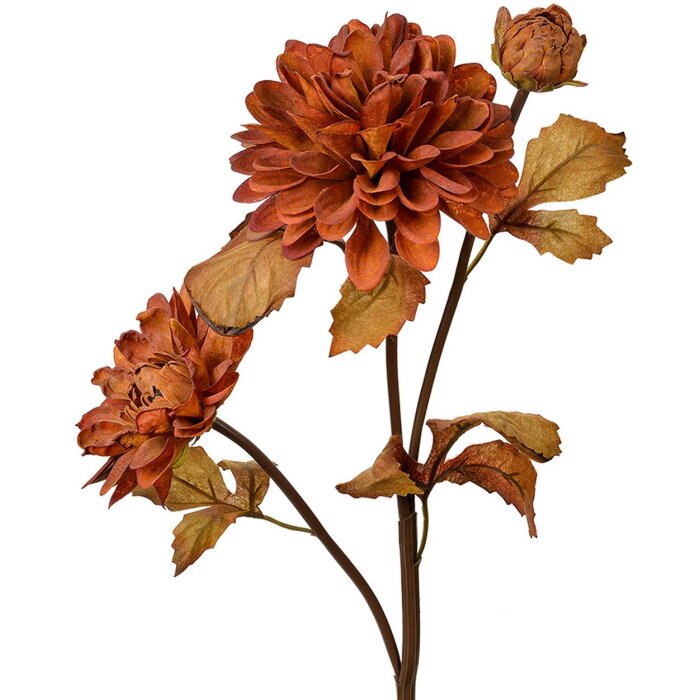 Clayre & Eef 6PL0387CH Umělá květina hnědá 66 cm